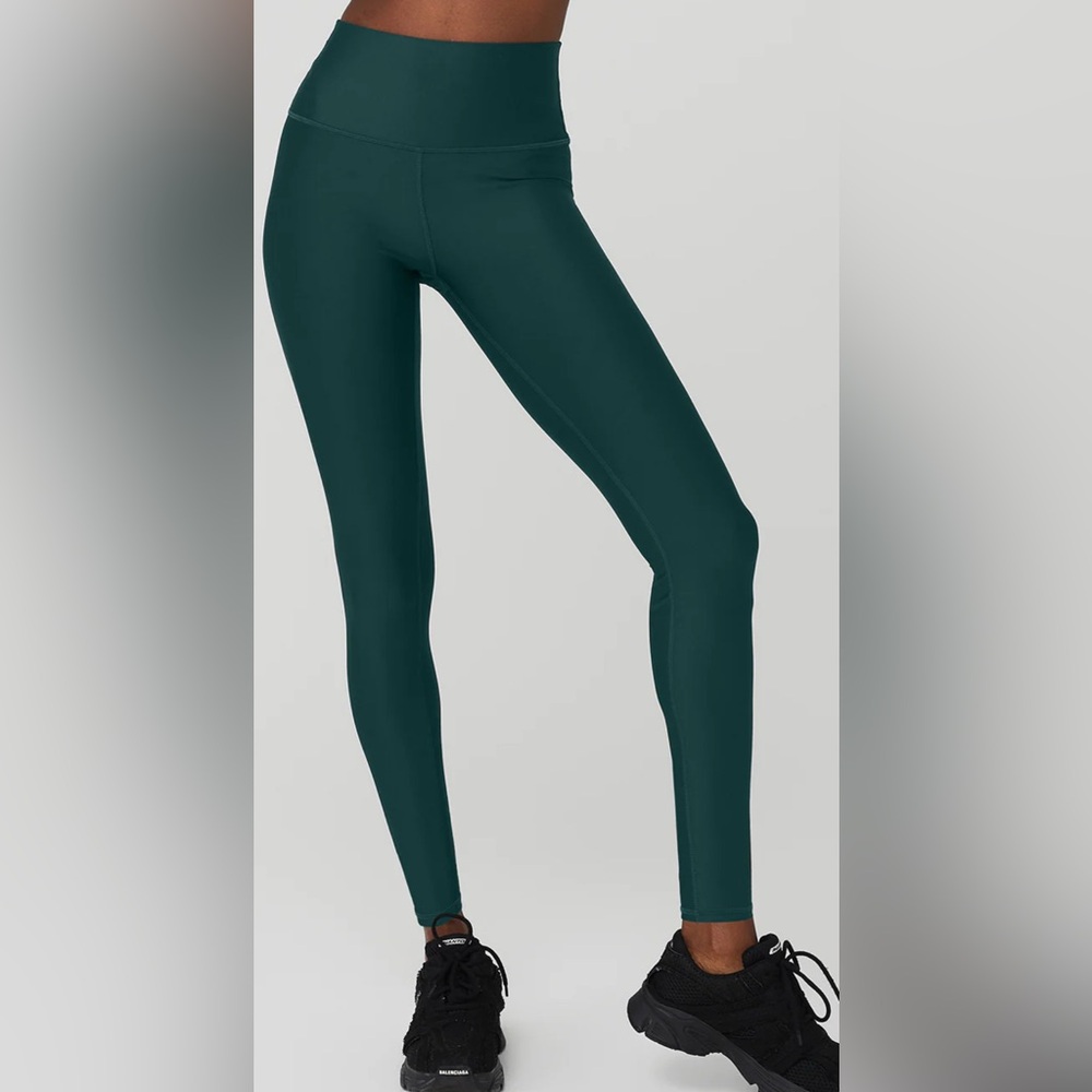 High-Waist Airlift Legging Midnight Green